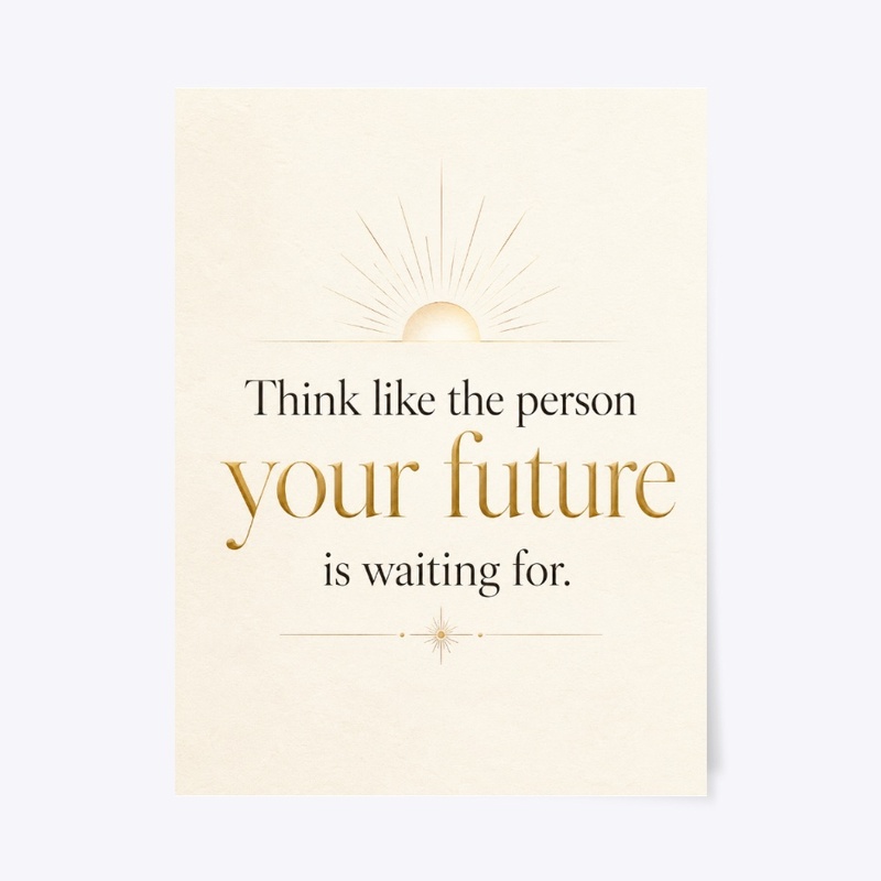 Future You Mindset Print