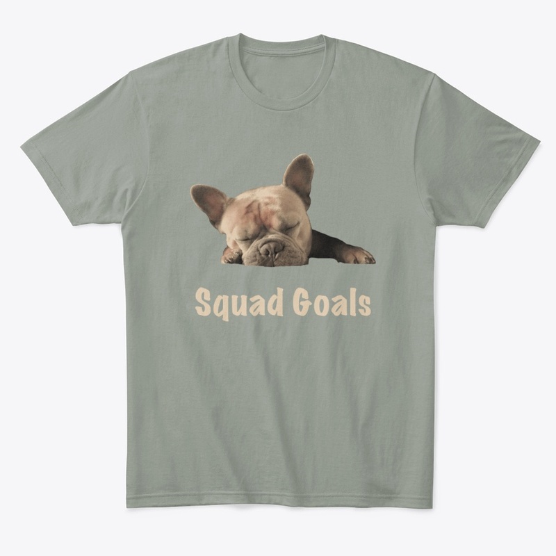 Squad Goals Cute Sleeping French Bulldog
