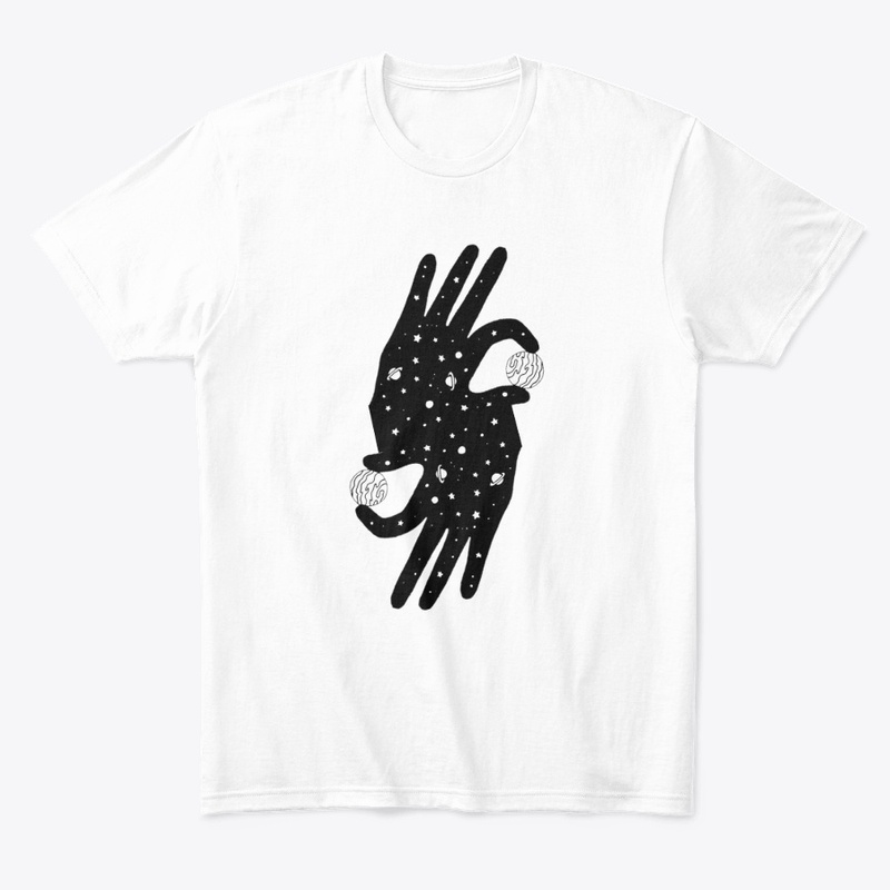 Space design tshirt 