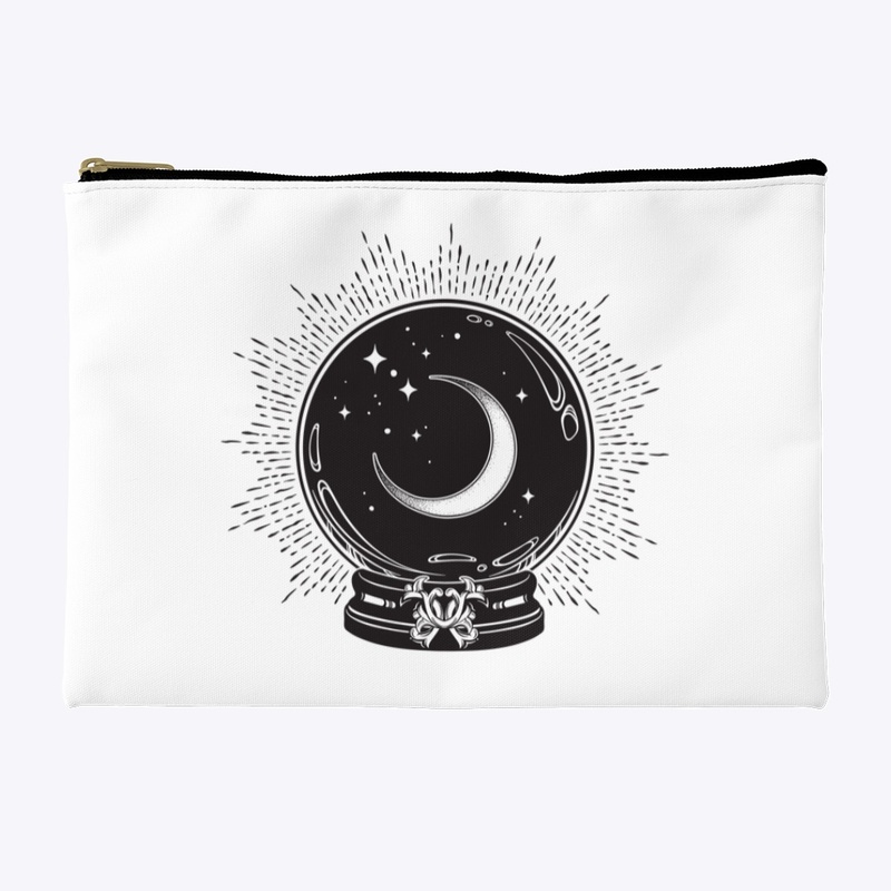 Crescent Moon Crystal Ball