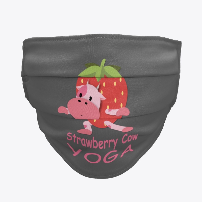 Strawberry cow yoga