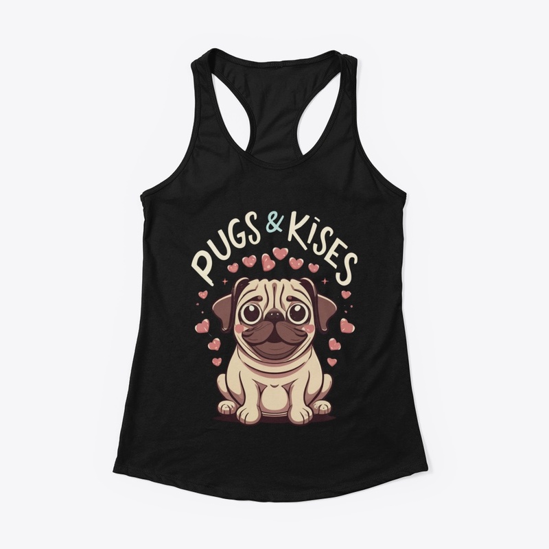 Pugs and Kisses - Heartwarming Pug 