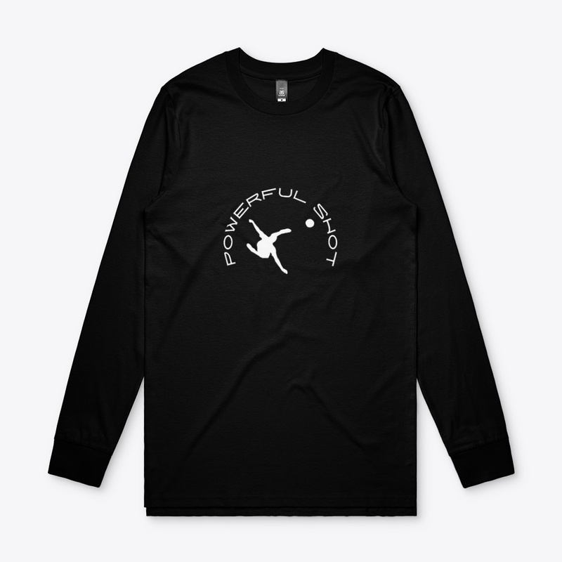 Soccer: Powerful Shot 5 White Logo