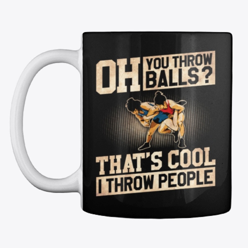 Wrestling I Throw People Woman