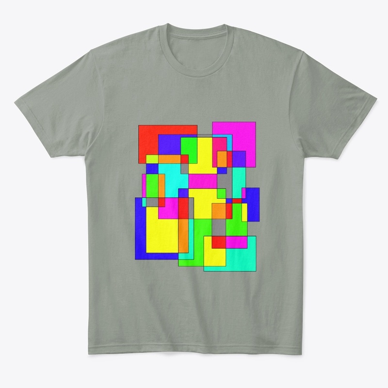 multi color cubes or square