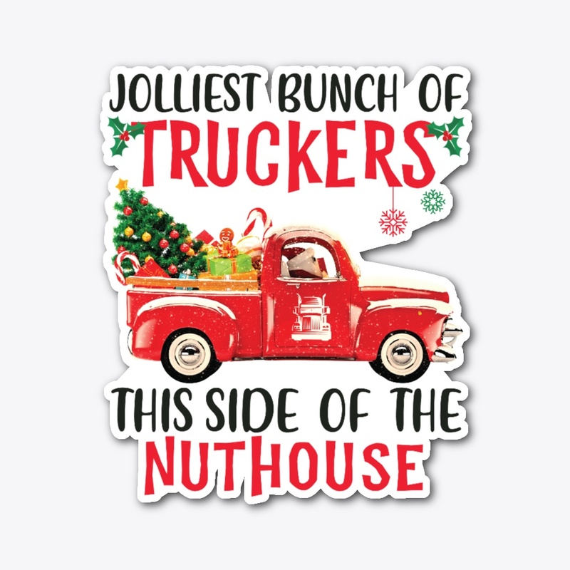 Trucker Christmas Hoodie