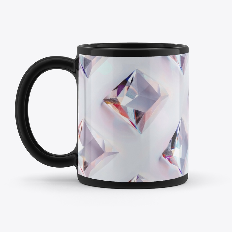 Prismatic Elegance:Geometric Reflections