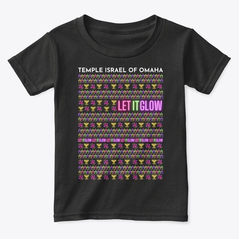 Let It Glow   2024   Kids & Toddlers Black T-Shirt Front