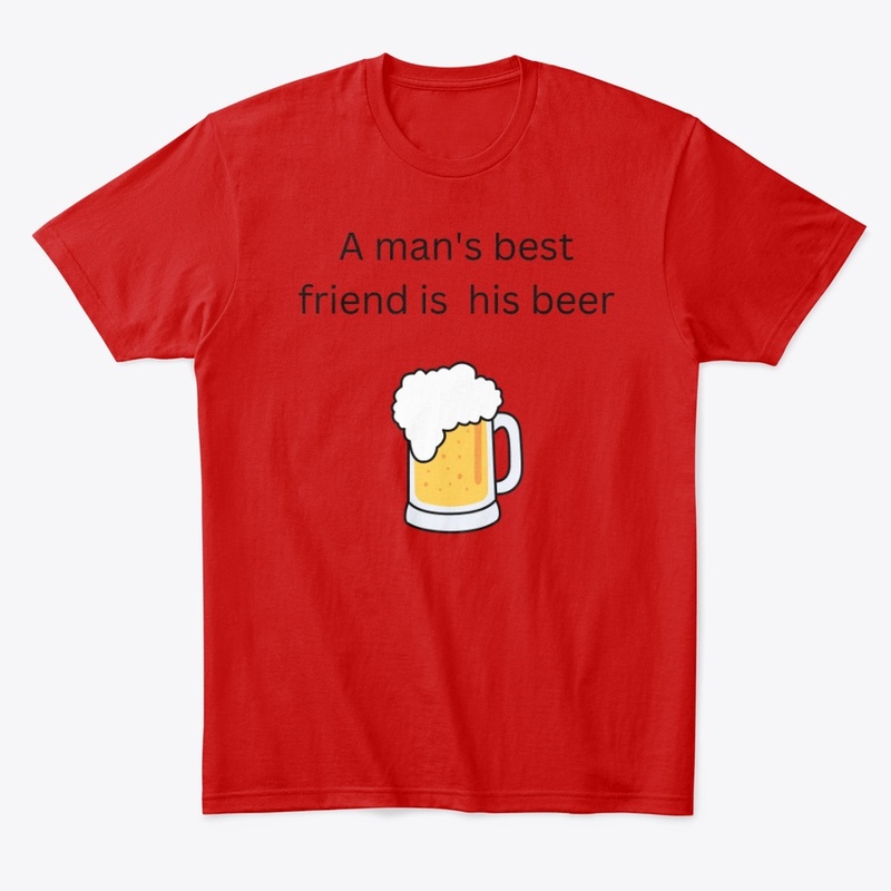 Men and beer drinking