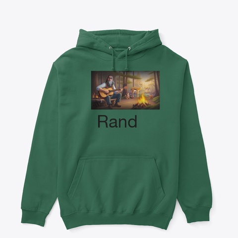 Rand Camp Forest Green T-Shirt Front