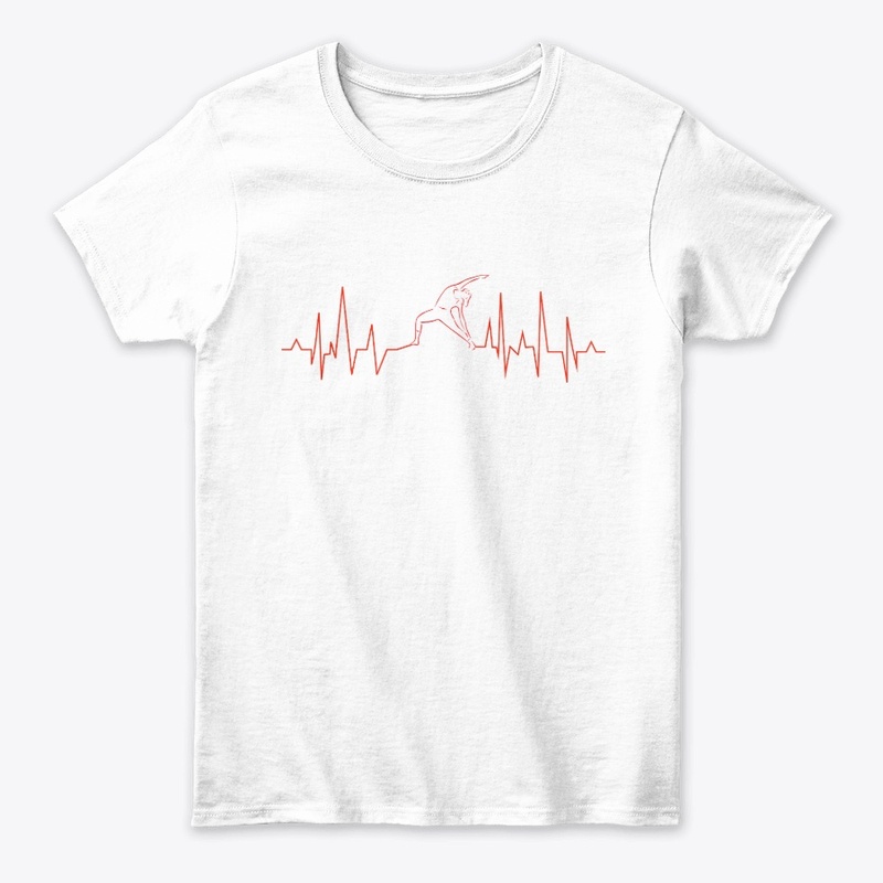 Heart Beat Yoga T-shirt 