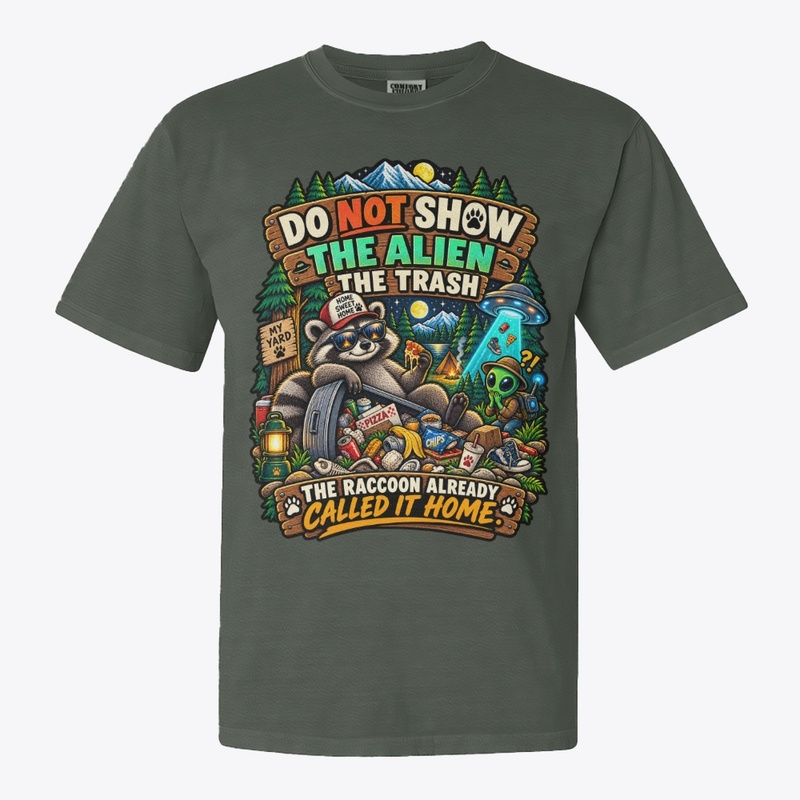 Do Not Show The Alien The Trash 