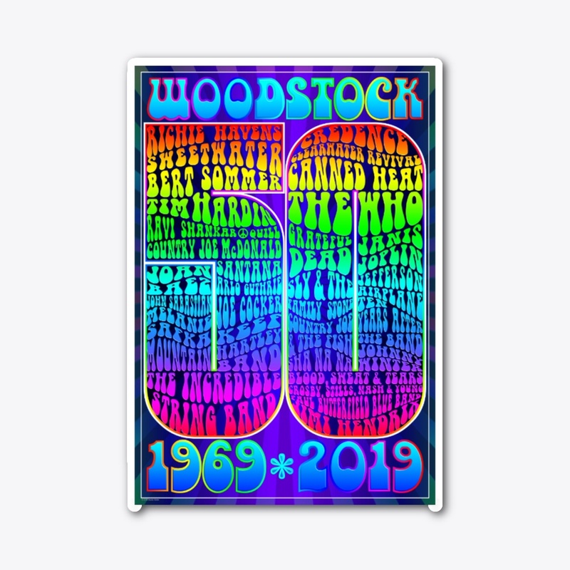 Woodstock 50th Anniversary Poster