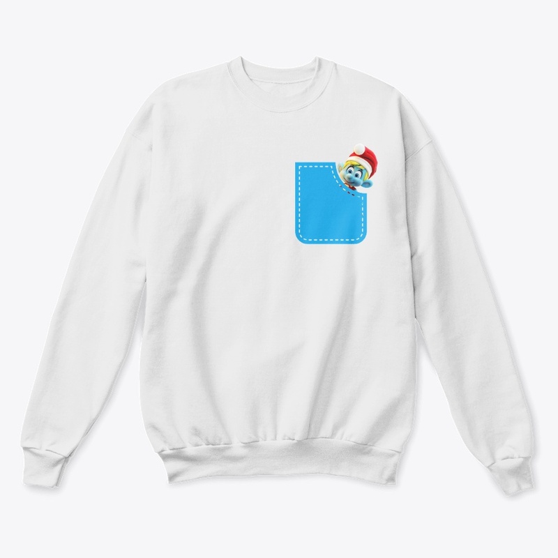 A cute Smurfette a Christmas 