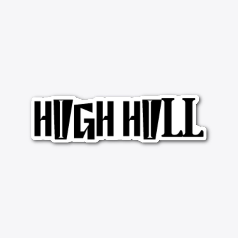 HIGH HILL MUSIC FONT STICKER