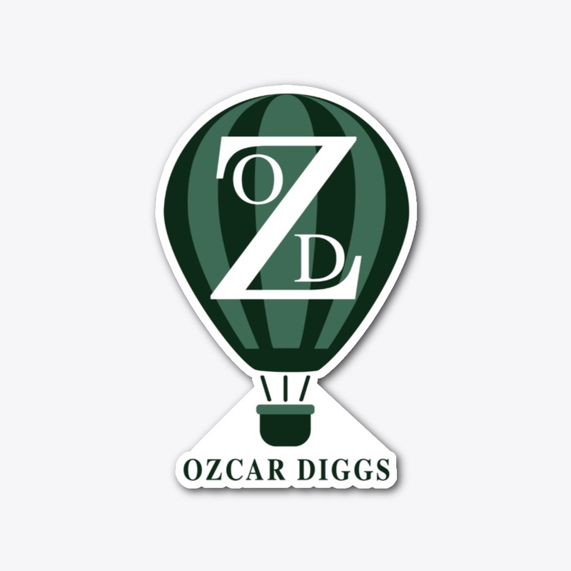 Ozcar Diggs logo sticker