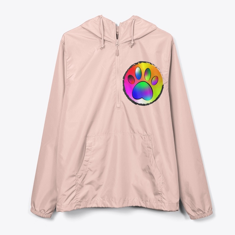 Rainbow Paw print