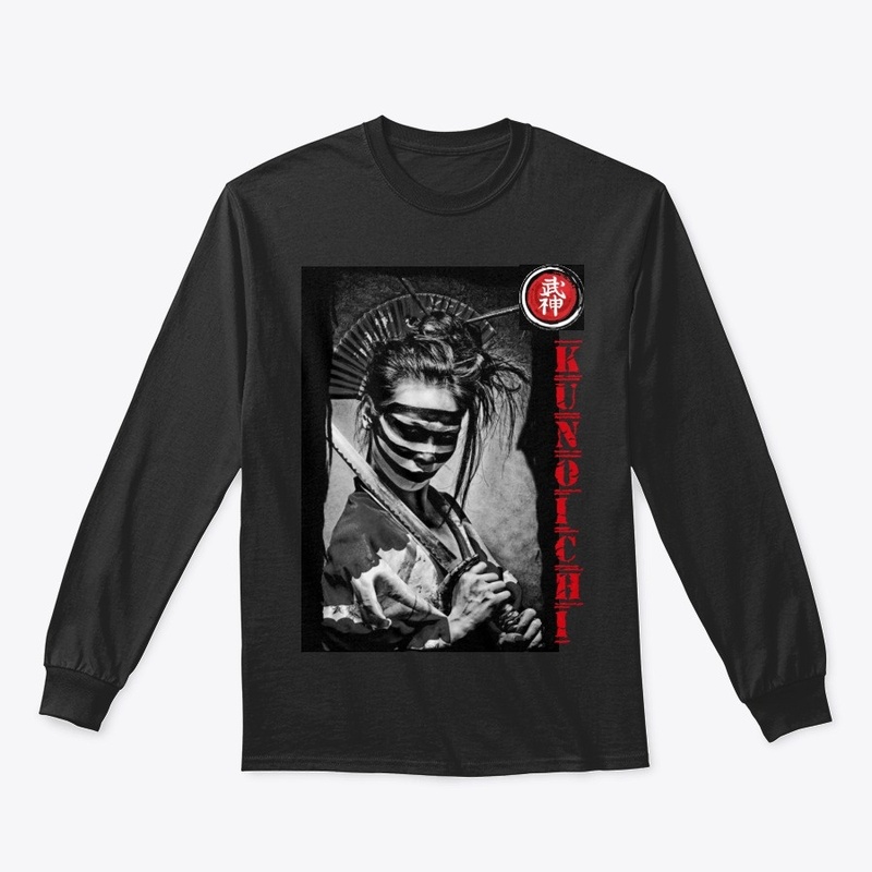 Bujinkan kunoichi t shirt budo 