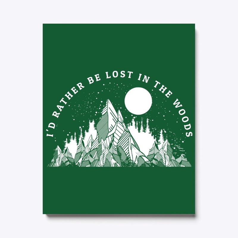Rather Be Lost In The Woods, Hiking