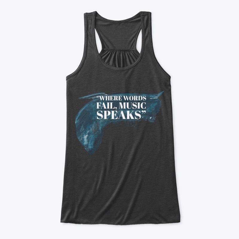 Music Speaks Tank Tops