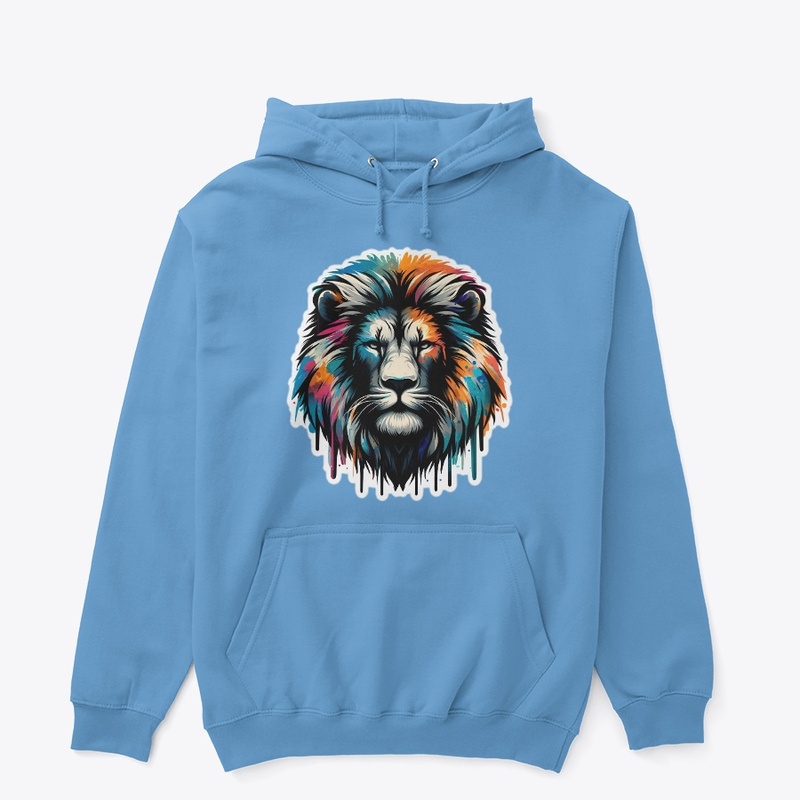 Water Multicolor lion themed