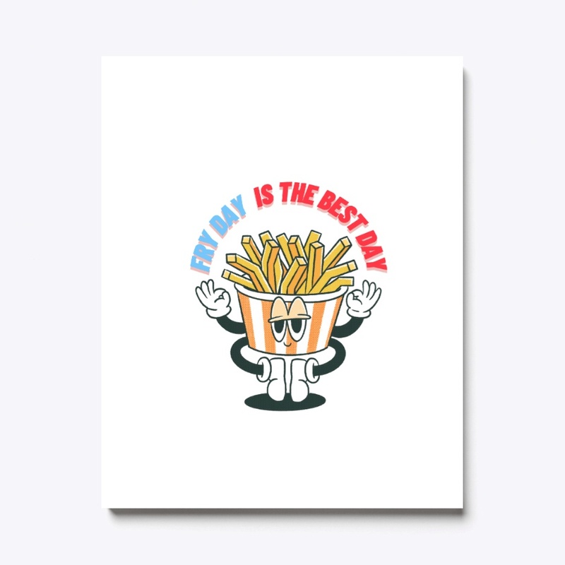 Funny French Fries  comfort T-shirts 