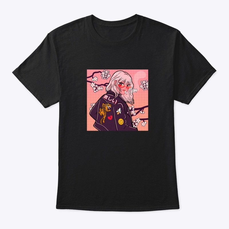 Graphic Top - "Cherry Blossom"