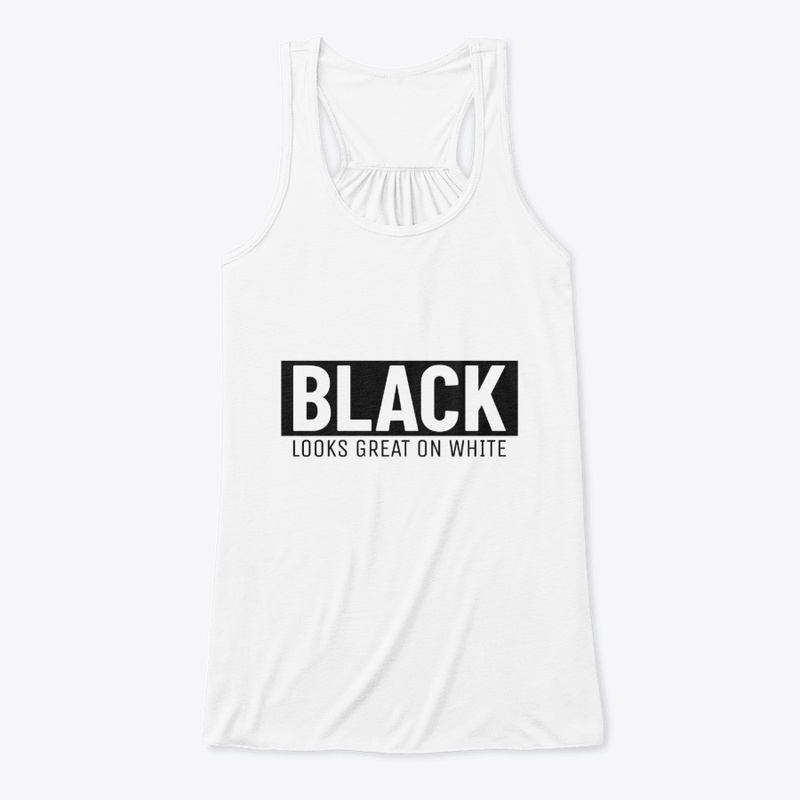 Black Looks Great On White