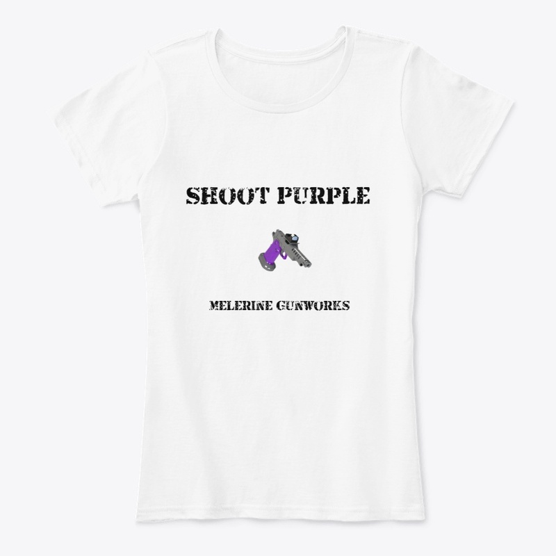Shoot Purple Tee