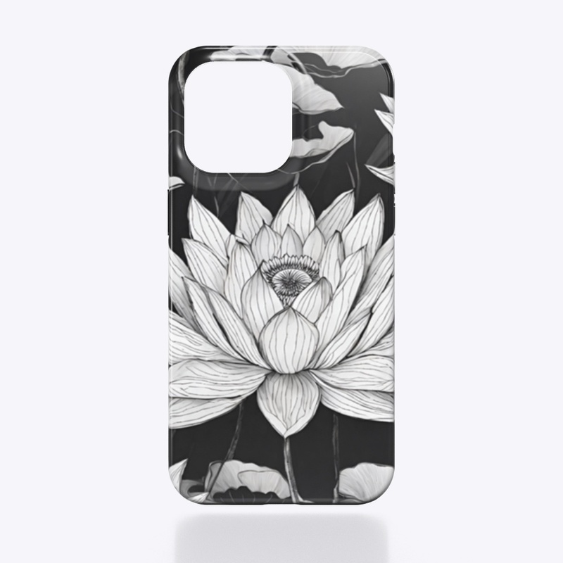Inked Serenity: Lotus Flower
