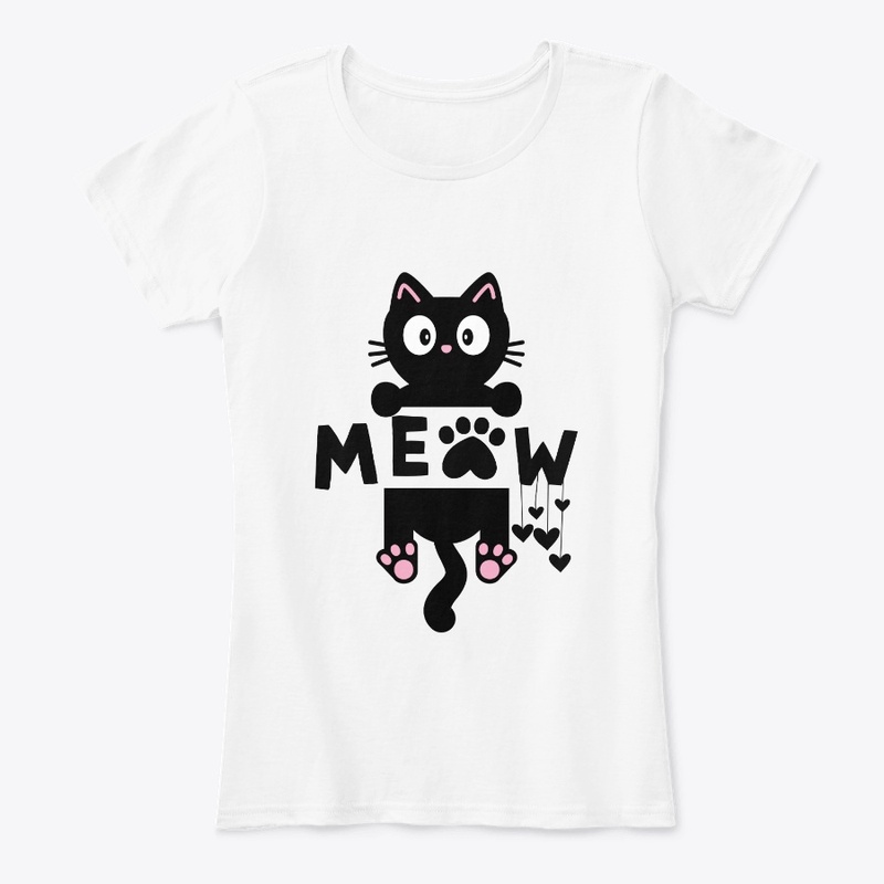 Perfect gift for cat lovers Meow Cat 