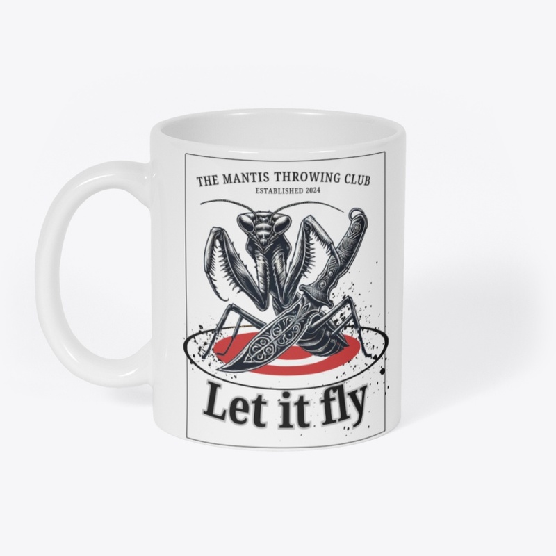 The Mantis throwing Club merch