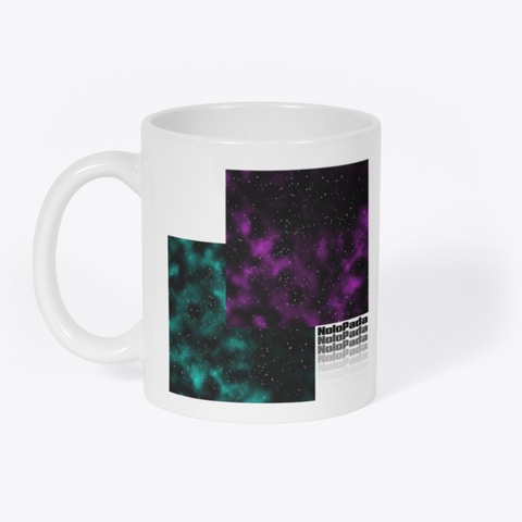 Parallel Galaxies Mug White T-Shirt Front