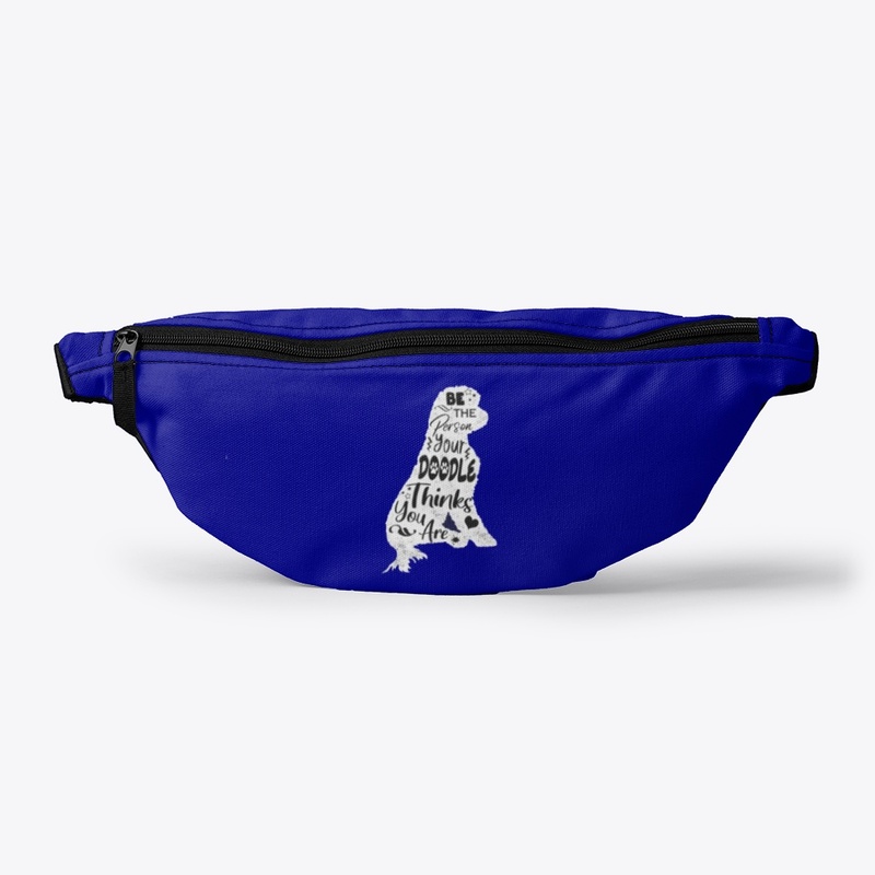 Golden doodle face mask