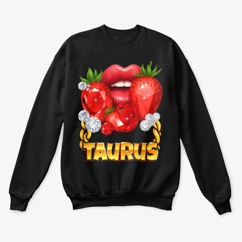 Taurus Gold Chain Lips