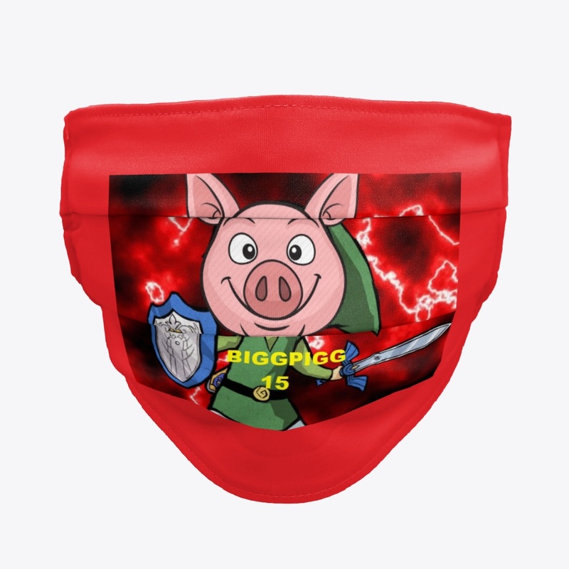 BiggPigg15 Face Mask