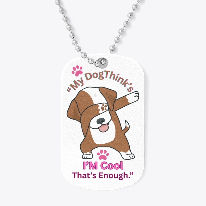 Dog Tag Necklace –  Message Gift