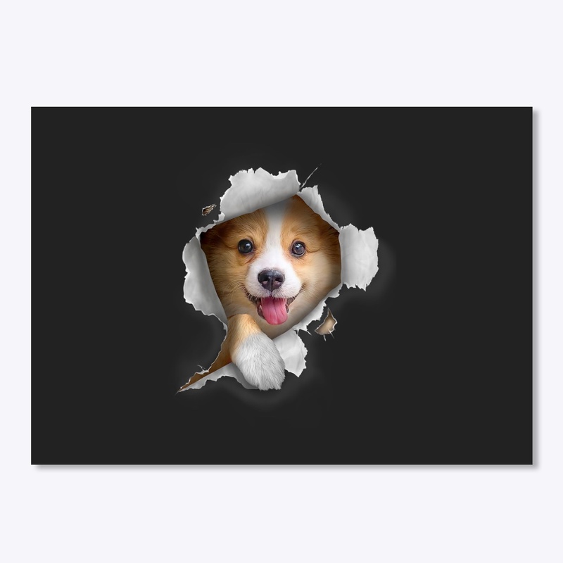 corgi sticker
