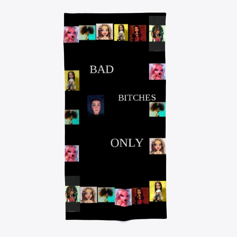 BAD BI*** TAPESTRY and towel
