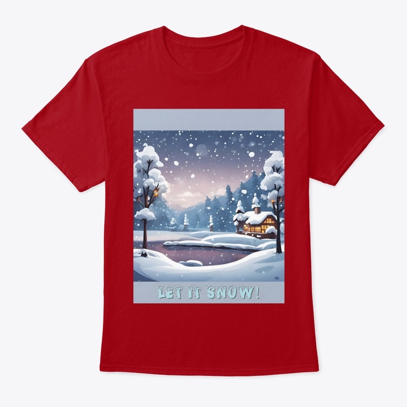 Snowing in Christmas