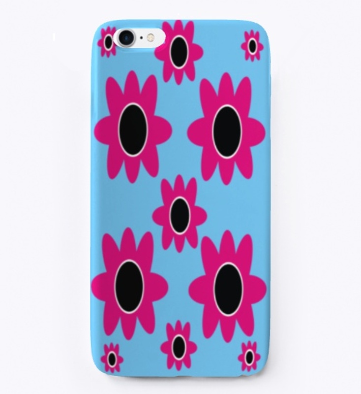 Baby Blue Floral Pattern