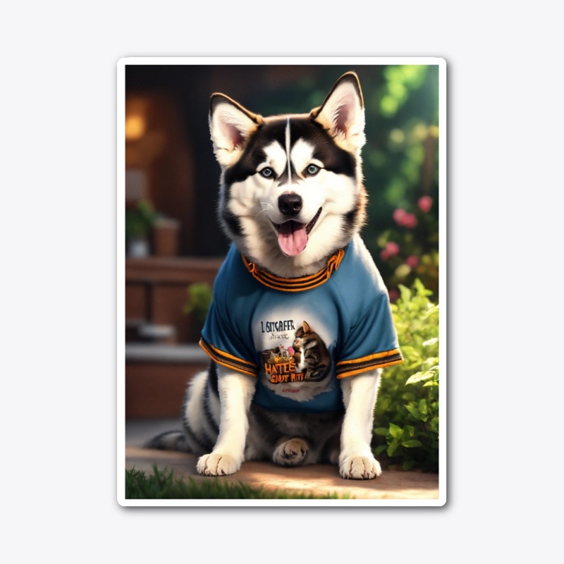 Adorable Husky T-Shirt Collection