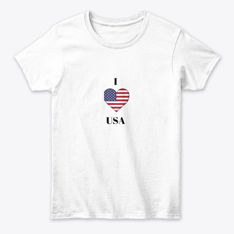 I love USA Tee - 4th of July Tee