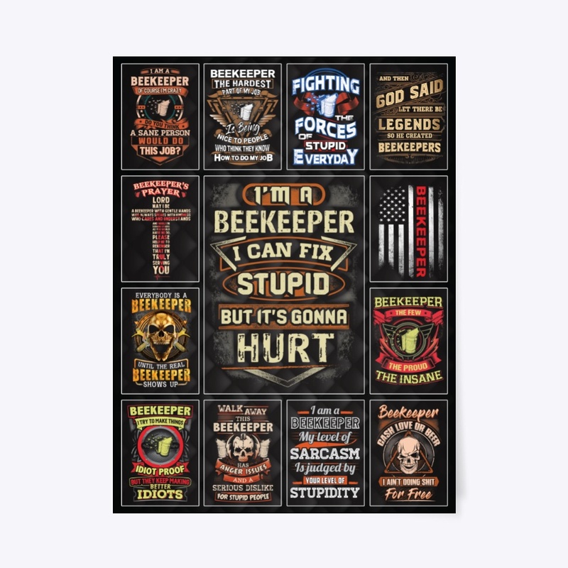 Awesome Beekeeper Collage Product