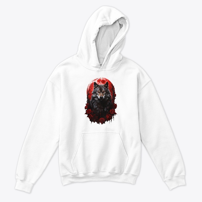 Blood Moon Wolf Night Stalker