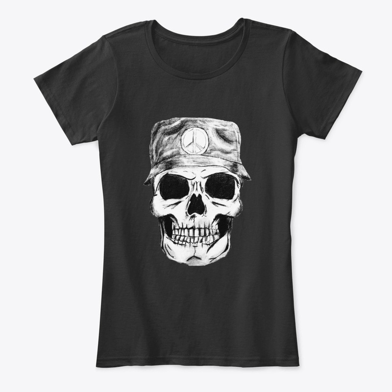 Skull and Peace-senior art