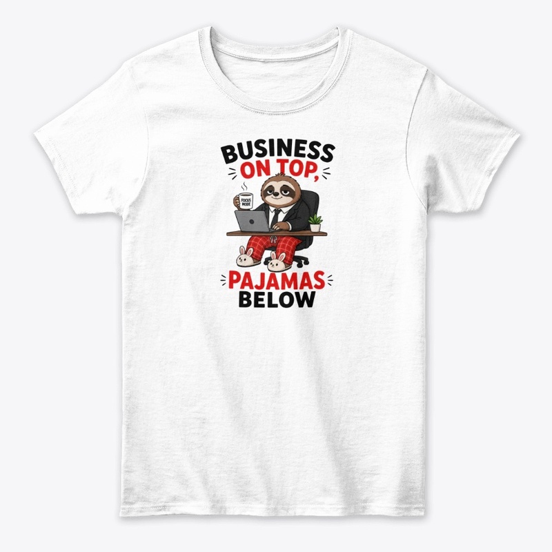 Business On Top Pajamas Below