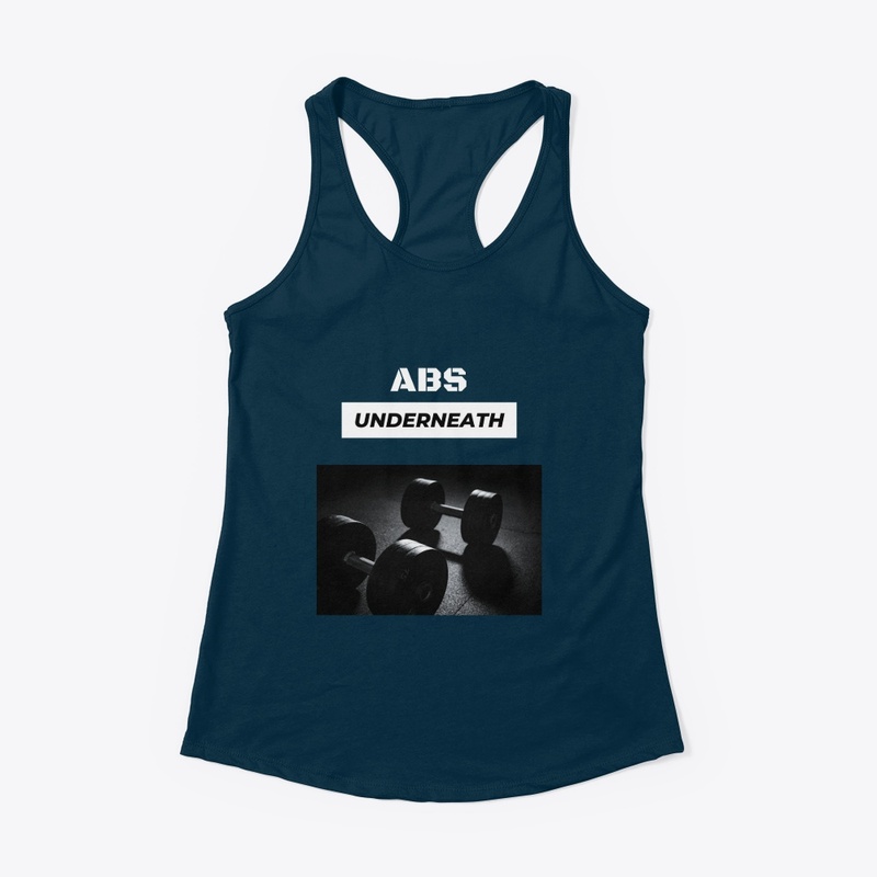 Abs Underneath - White Print