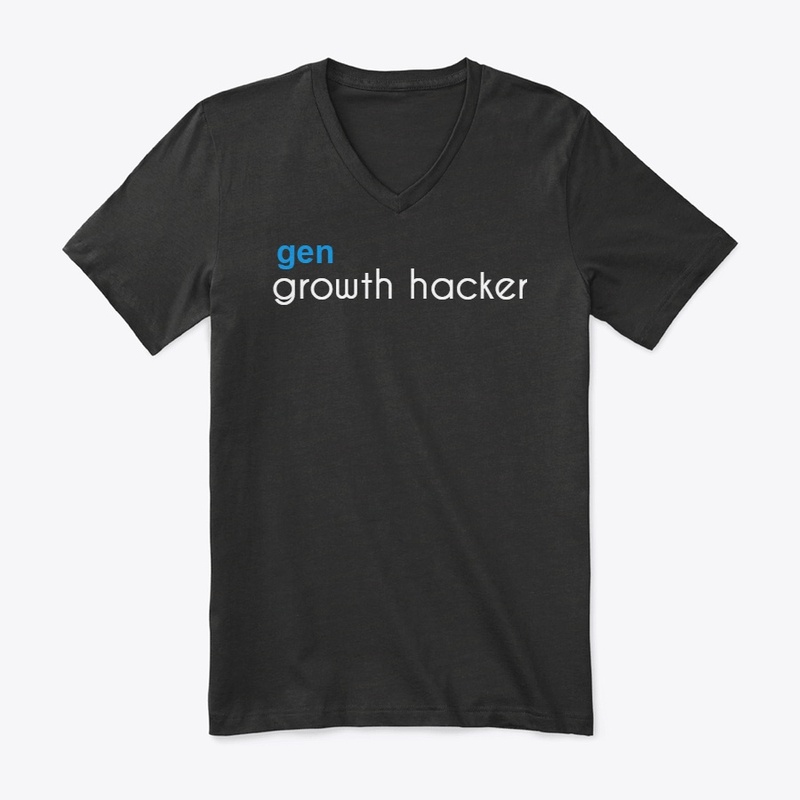 Growth hacker shirt - unisex - gen blue