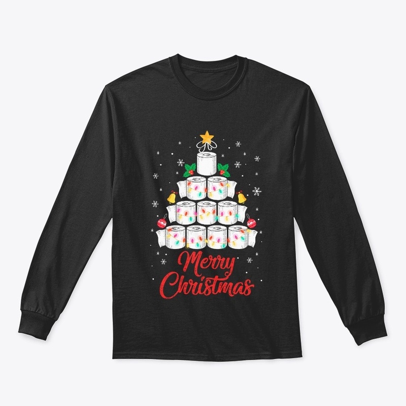 Funny Quarantine Christmas 2020 Toilet
